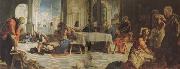 Jacopo Robusti Tintoretto The Washing of the Feet France oil painting artist